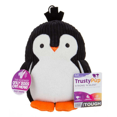 Worldwise, Worldwise Penquin with Silent Squeaker Dog Toy, 1 Each