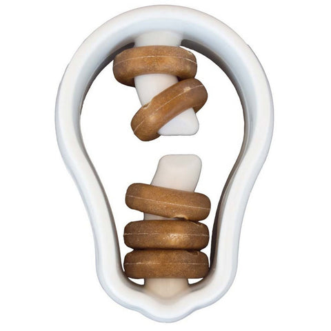 Starmark, Starmark Treat Ringer Dog Toy Lightbulb, 1 Each / White