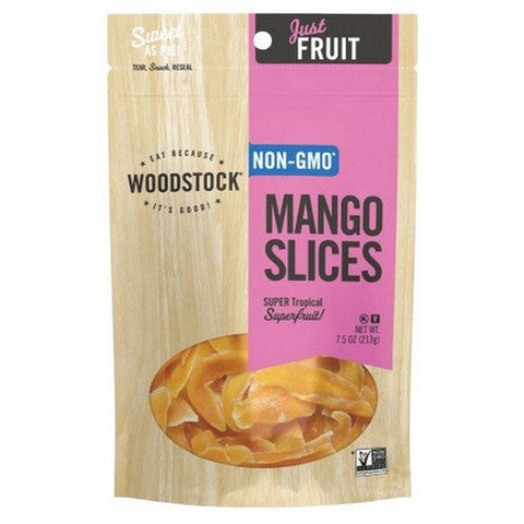 Sweetened Mango Slices 7.5 Oz (Case Of 8) by Woodstock