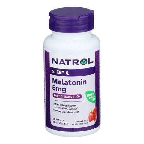 Fast Dissolve Melatonin 90 Count by Natrol