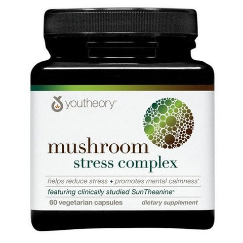 Mushroom Stress Complex 60 Vegcaps by Youtheory