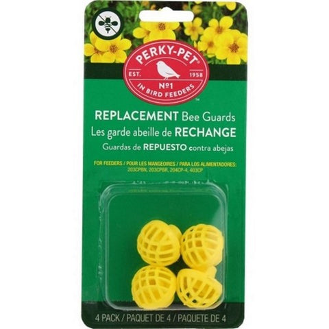 Perky-Pet, Replacement Bee Guard, 4 Pack,Yellow