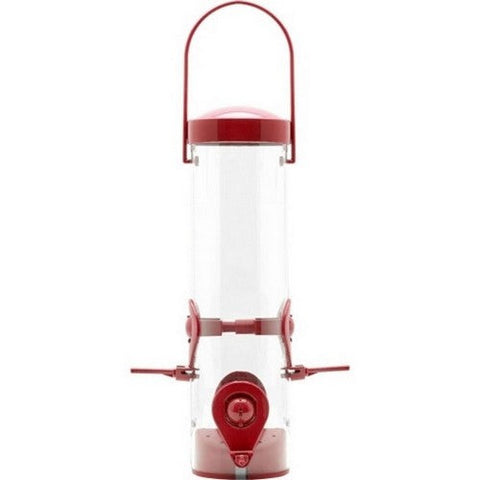 Perky-Pet, Sierra 2-In-1 Feeder, 4 LB CAP,Red