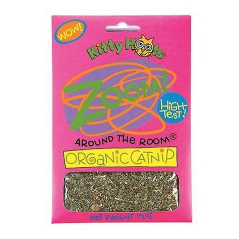 JW, Fat Cat Zoom Around The Room Organic Catnip, .5 Oz