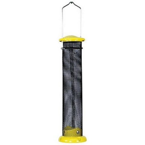 Audubon, Finch Screen Tube Feeder, 1 Lbs CAP,Black/Yellow