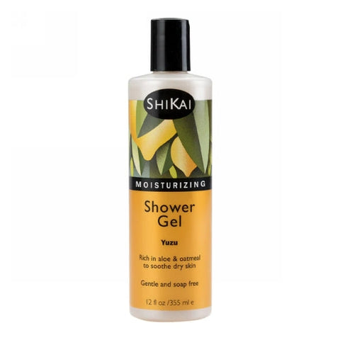 Shikai, Moisturizing Shower Gel, Yuzu 12 OZ