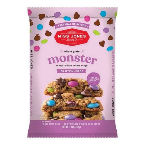 Miss Jones Baking Co, Cookie Dough Monster, 11.84 Oz (Case Of 6)