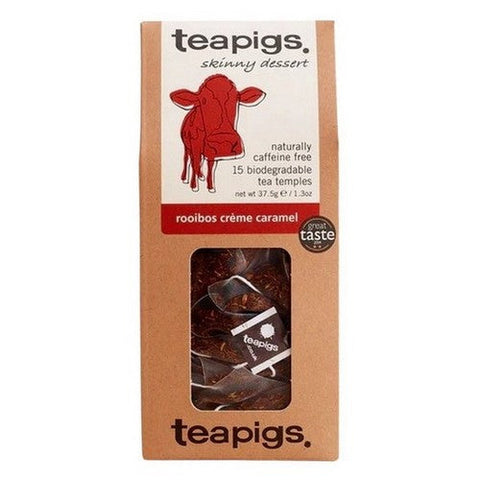 Rooibos Creme Caramel Whole Leaf Tea 15 Bags (Case Of 6) by Teapigs