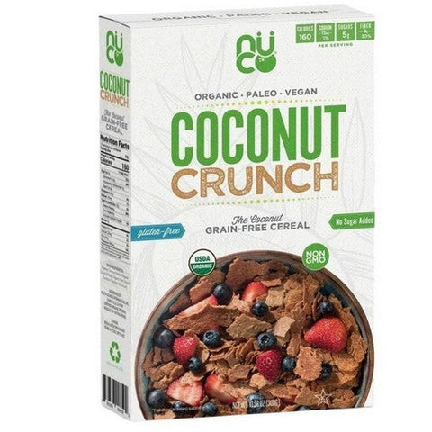 Organic Coconut Crunch Cereal 10.5 Oz (Case Of 6) by Nuco