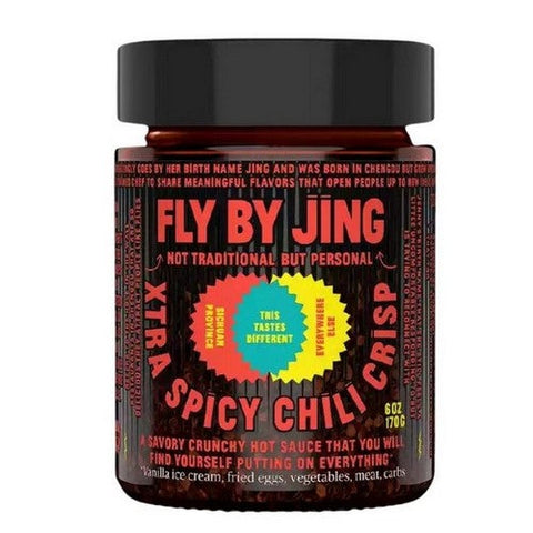 Xtra Spicy Chili Crisp Hot Sauce 6 Oz (Case Of 6) by Fly By Jing