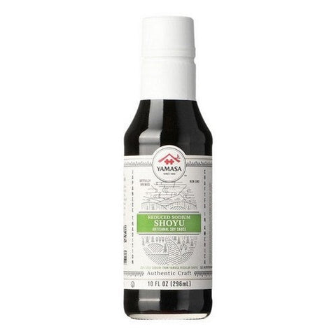 Shoyu Soy Sauce Reduced Sodium 10 Oz (Case Of 6) by Yamasa