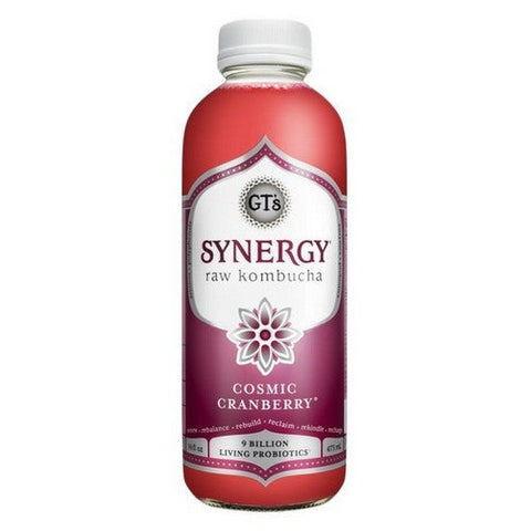 GT's, Enlightened Synergy Cosmic Cranberry, 16 Oz (Case Of 12)