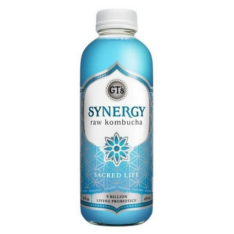GT's, Sacred Life Kombucha, 16 Oz (Case Of 12)