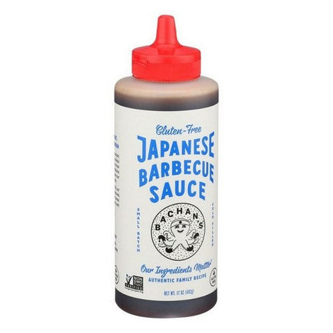 Bachan's, Japanese Barbeque Sauce Gluten Free, 17 Oz (Case Of 6)