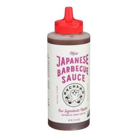 Bachan's, Miso Japanese Barbecue Sauce, 17 Oz (Case Of 6)