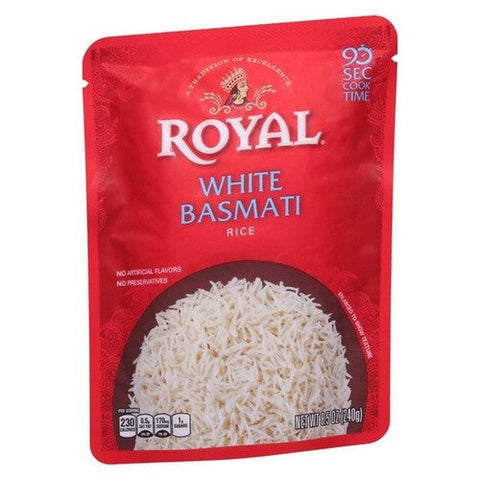 White Basmati Rice 8.5 Oz (Case Of 6) by Royal
