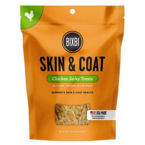 Skin And Joint Grain Free Jerky For Dogs Chicken Recipe 5 Oz (Case Of 6) by Bixbi