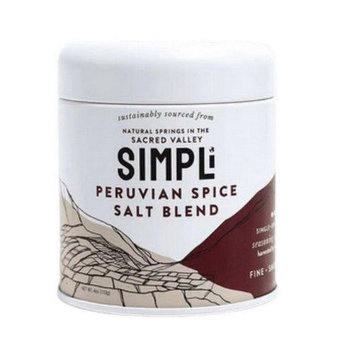 Peruvian Spice Salt Blend 4 Oz (Case Of 12) by Simpli