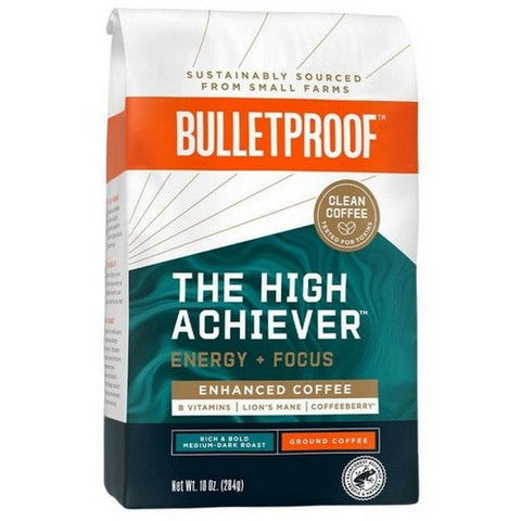 The High Achiever Coffee Ground 10 Oz (Case Of 6) by Bulletproof