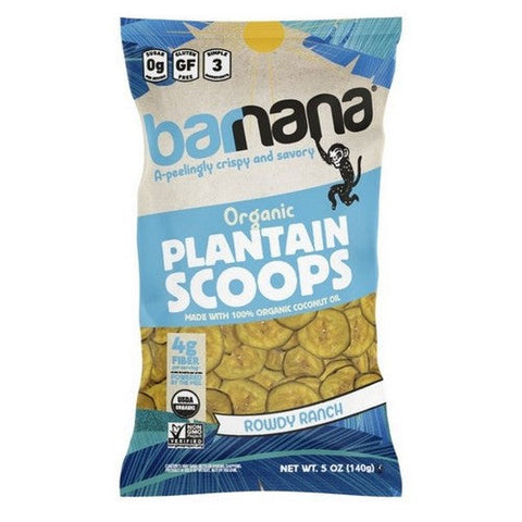 Organic Plantain Scoops Rowdy Ranch 5 Oz (Case Of 6) by Barnana