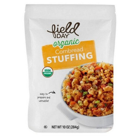 Organic Cornbread Stuffing 10 Oz (Case Of 6) by Field Day