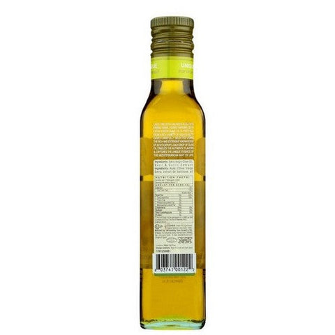 Basil Garlic Extra Virgin Oil 250 Ml (Case Of 6) by Zeta