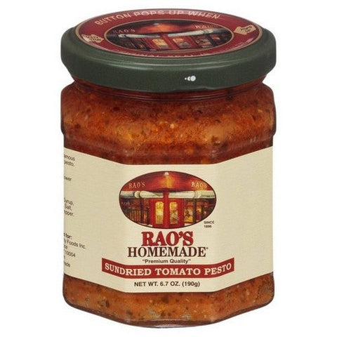 Homemade Sundried Tomato Pesto Jar 6.7 Oz (Case Of 6) by Rao's