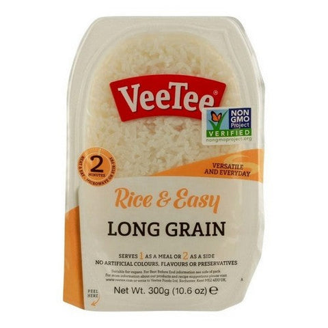 Long Grain Rice 10.6 Oz (Case Of 6) by Veetee
