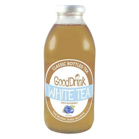 Gooddrink, White Tea And Blueberry Iced Tea, 473 Ml (Case Of 12)