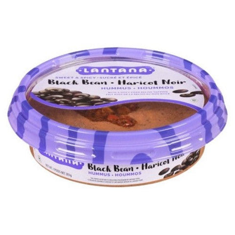 Lantana, Black Bean Haricot Noir Hummus, 283 Grams (Case Of 8)