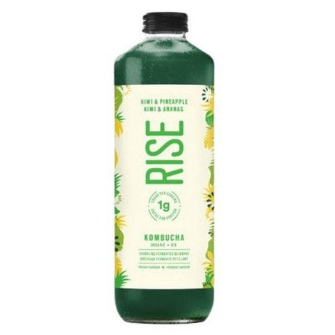 Rise, Organic Kiwi And Pineapple Kombucha, 1 Liter (Case Of 6)