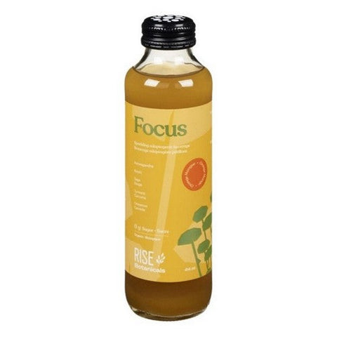 Rise, Focus Orange Mango Adaptogenic Beverage, 414 Ml (Case Of 12)