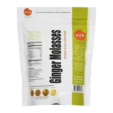 Wow Baking Company, Ginger Molasses Cookie, 227 Grams (Case Of 12)