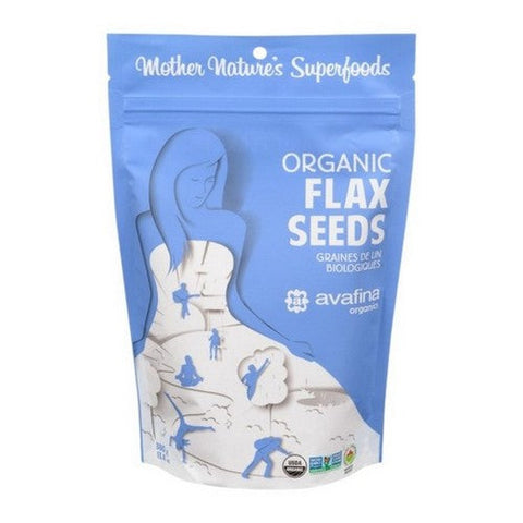 Avafina Organics, Organic Flax Seeds, 380 Grams (Case Of 6)
