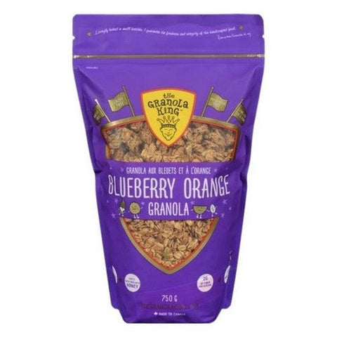 The Granola King, Blueberry Orange Granola, 750 Grams (Case Of 8)
