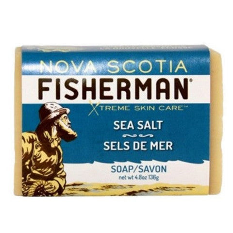 Nova Scotia Fisherman, Travel Soap Bar Sea Salt, 136 Grams