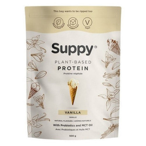 Suppy, Organic Protein Vanilla With Probiotics And MCT Oil, 500 Grams