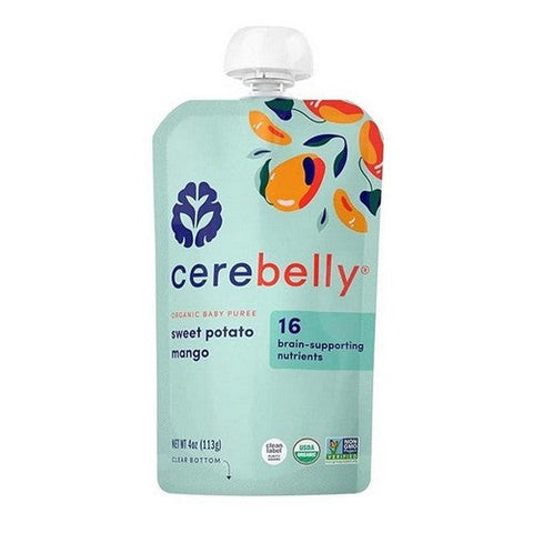Cerebelly, Baby Puree Sweet Potato Mango, 4 Oz (Case Of 6)