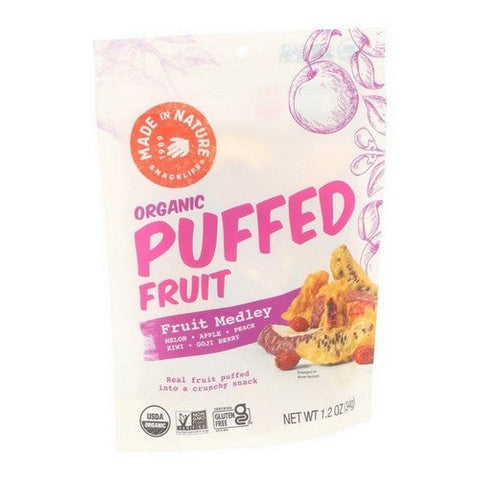 Made In Nature, Puffed Fruit Medley, 1.2 Oz (Case Of 6)