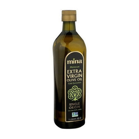 Mina, Moroccan Extra Virgin Olive Oil, 33.8 Oz (Case Of 6)