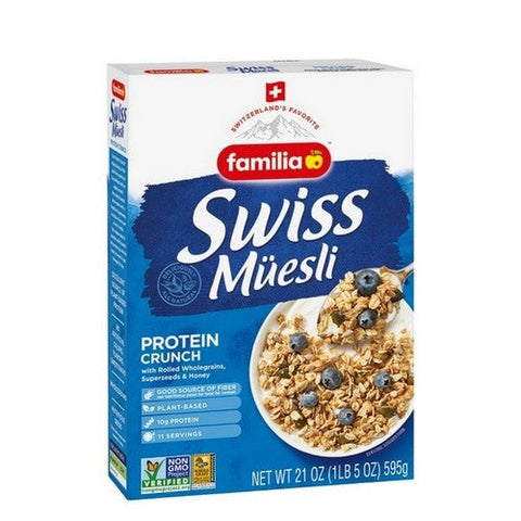 Familia, Swiss Muesli Protein Crunch, 21 Oz (Case Of 6)