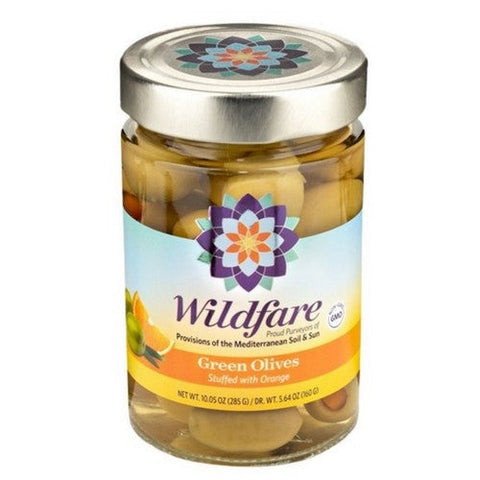 Wildfare, Olives Green Stuffed Orange, 10.05 Oz (Case Of 6)