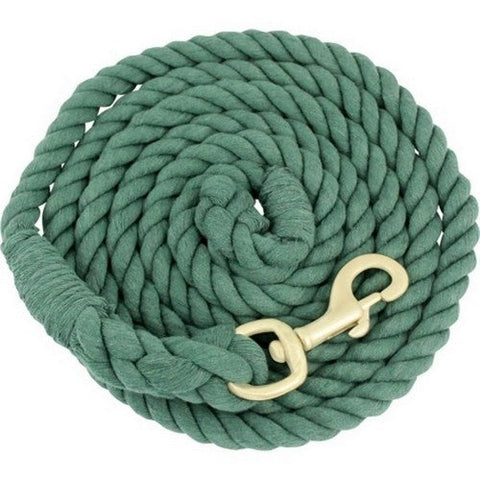 Partrade, Cotton Horse Lead, 3/4 IN X 10 Feet,Green