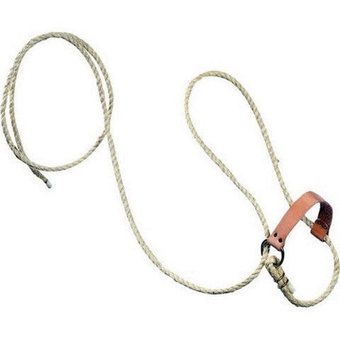 Beiler'S, Beiler'S Halter W/Lead And Leather Nose Strap, CATTLE,Tan