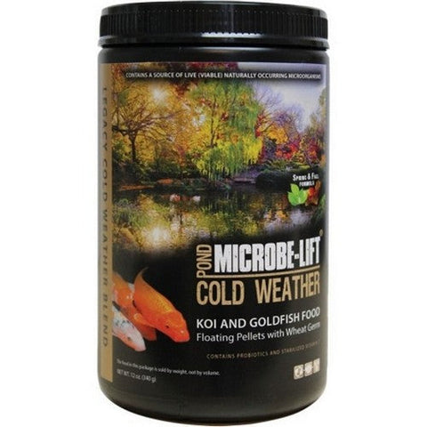 Microbe-Lift, Microbe-Lift Cold Weather Koi & Goldfish Food, 12 Oz