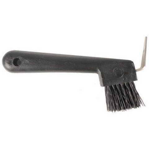 Partrade, Hoof Pick W/Brush, 7 Inches, Black