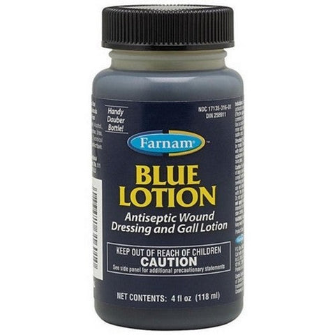 Farnam, Blue Lotion Antiseptic Wound Dressing, 4 Oz