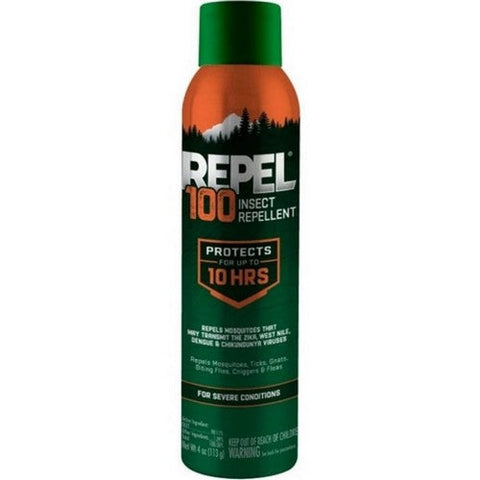 Repel, Repel 100 Insect Repellent Aerosol, 4 Oz