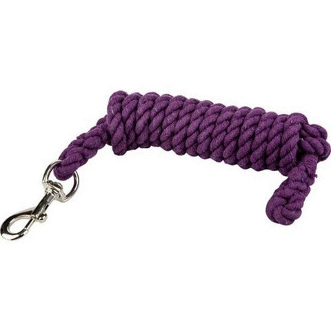 Gatsby, Gatsby Cotton Lead/Bolt Snap, 5/8 IN X 10 Feet,Purple