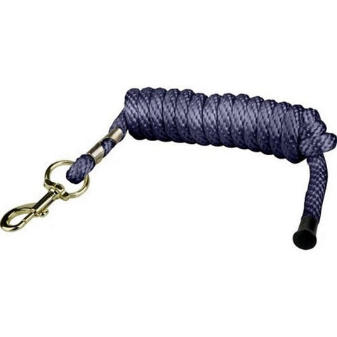 Gatsby, Gatsby Poly Lead/Snap, 5/8 IN X 10 Feet,Navy